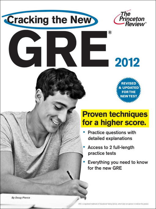 Title details for Cracking the New GRE, 2012 Edition by Princeton Review - Available